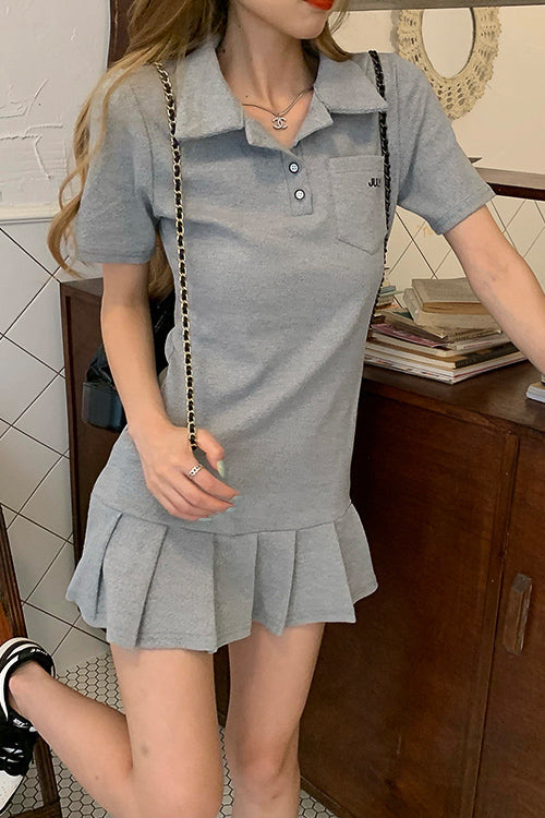 フリルポロワンピース DPB71193