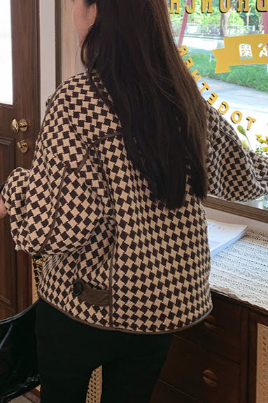 チェッカーレザージャケット DPB71019