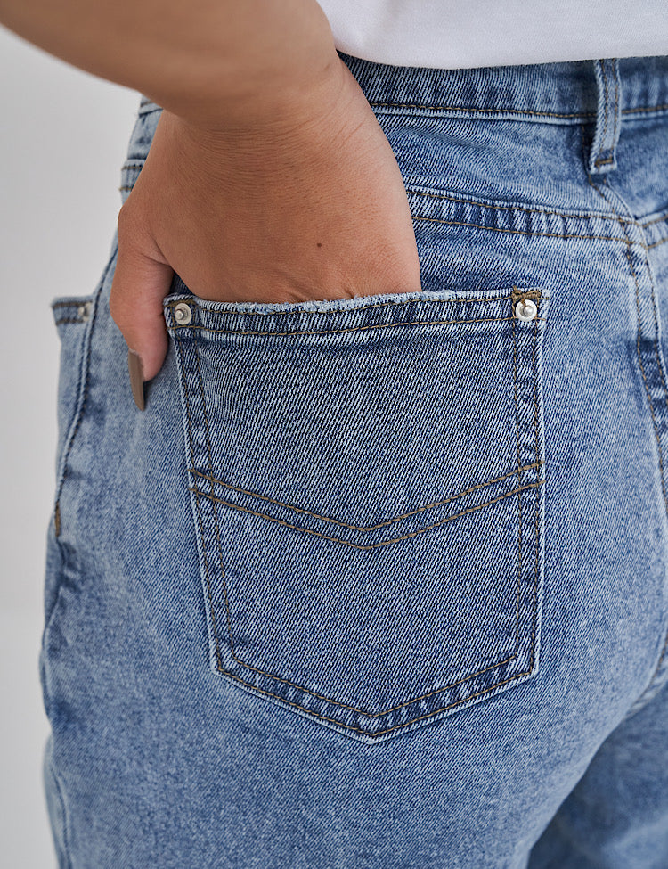 NE MULE" stretch denim 〜お悩み解消デニム〜
