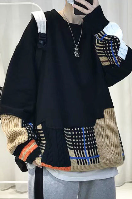 ステッチワークニット SPA09112