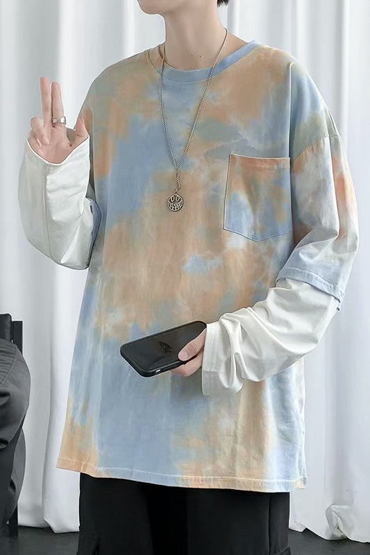 カジュアルダイTシャツ SPA09033