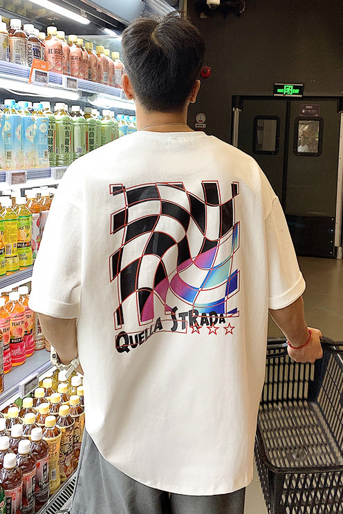 ワイルドタイルプリントTシャツ SPA09288