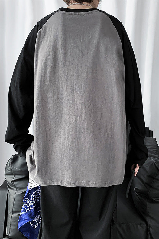 ステッチデザインロングTシャツ SPA09111