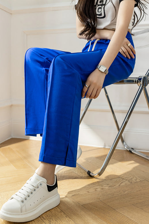 センタープレスカラースウェットパンツ DPB71134