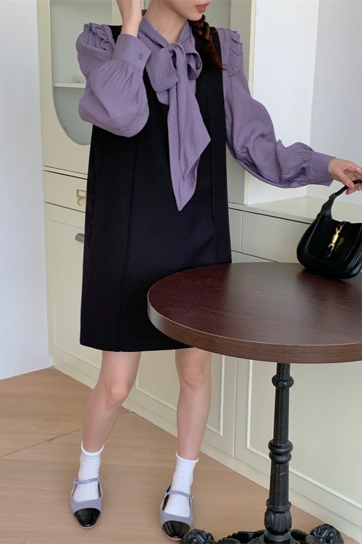 フリルボウタイブラウス CPA42191