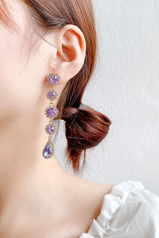パープルビジューピアス DPB71090