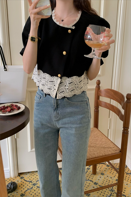 レースデザインジャケット CPA42247