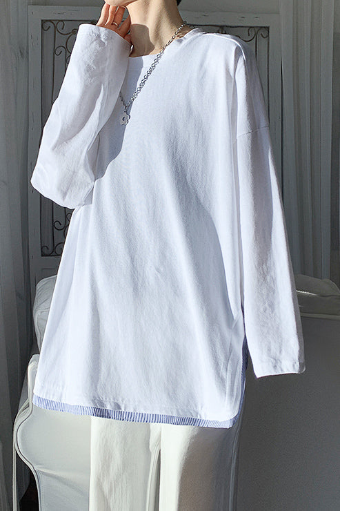 ビックスリットロングスリーブTシャツ SPA09210