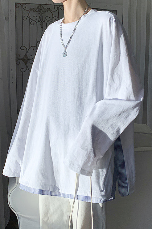 ビックスリットロングスリーブTシャツ SPA09210