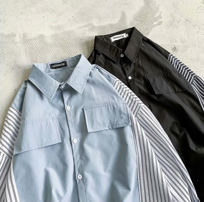 ステッチストライプシャツ SPA09107