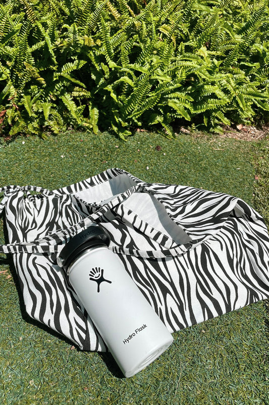 オーバーサイズルーズゼブラバッグ DPA03026