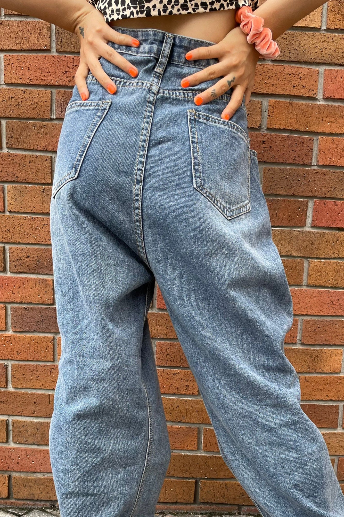 ハイウエストルーズデニム DPA03022