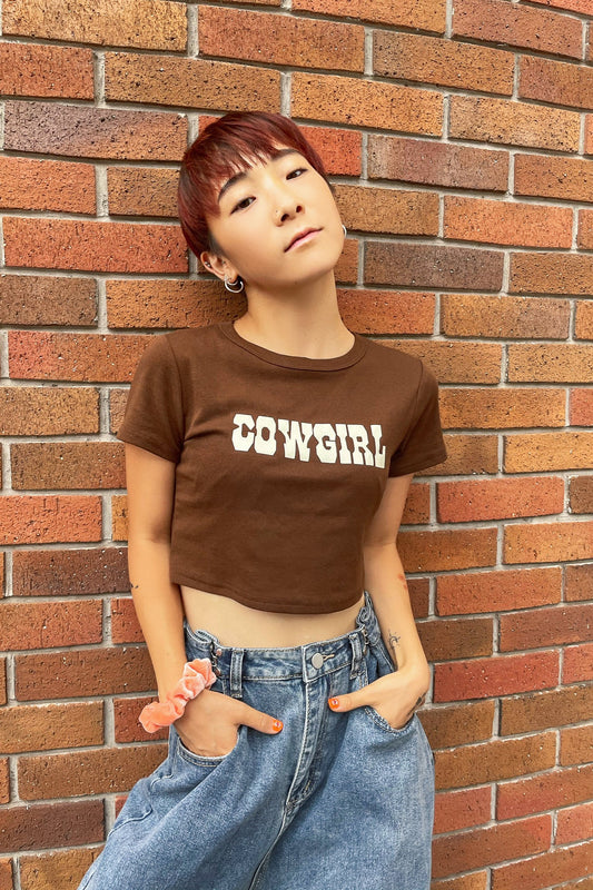 COWGIRLロゴTシャツ DPA03007