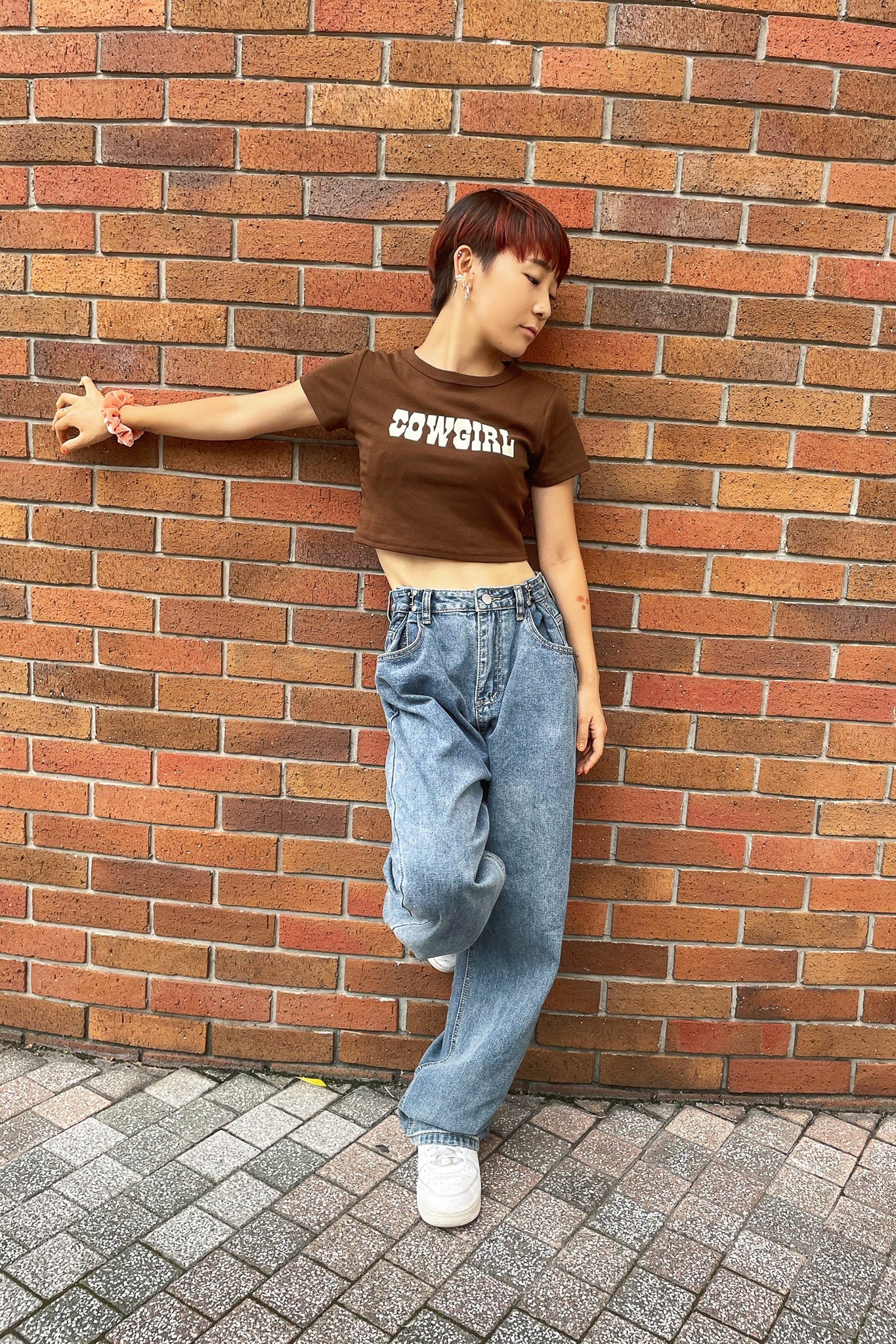 COWGIRLロゴTシャツ DPA03007