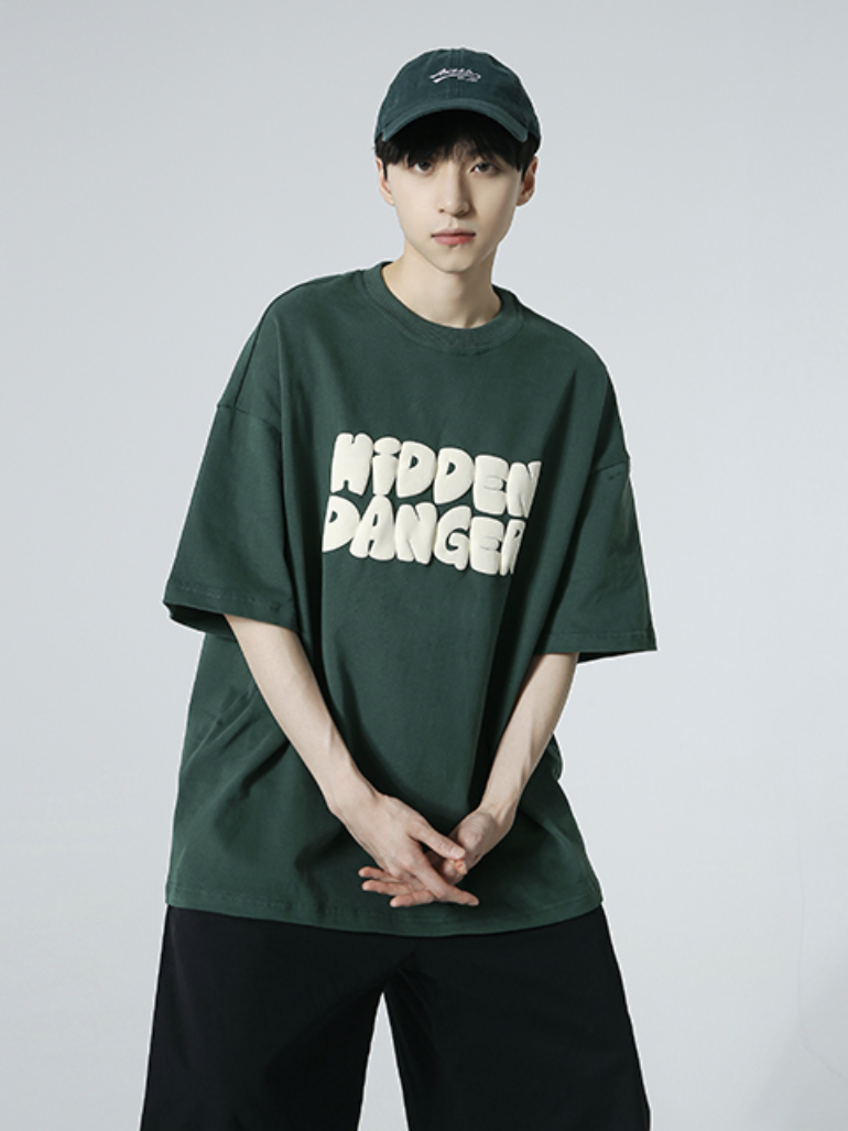 MD発泡プリントTシャツ SBA02047