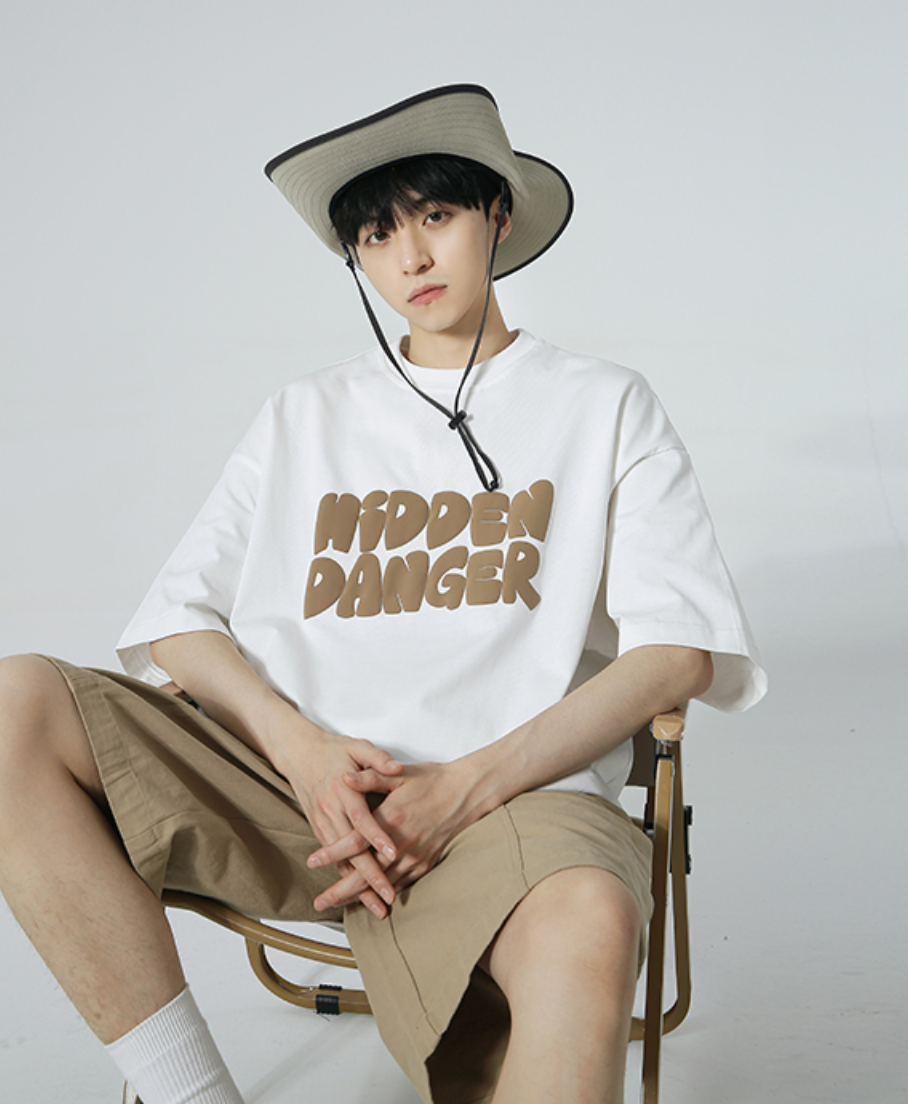 MD発泡プリントTシャツ SBA02047