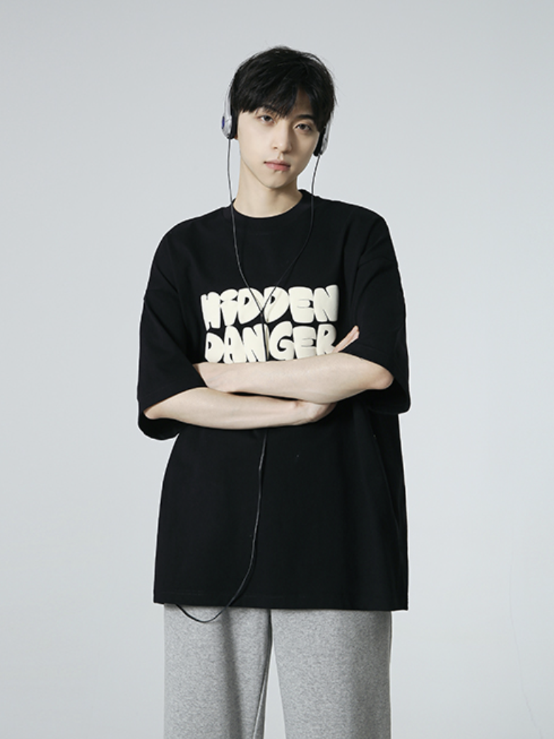 MD発泡プリントTシャツ SBA02047