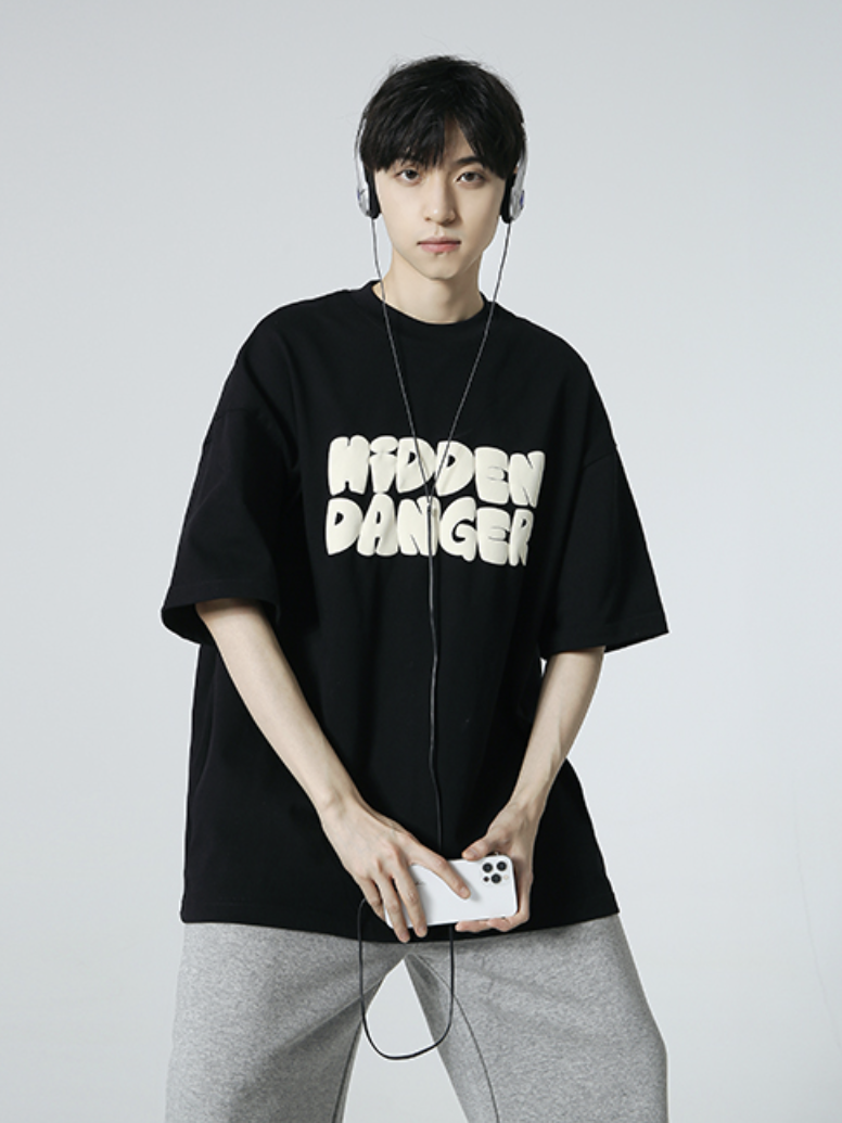 MD発泡プリントTシャツ SBA02047