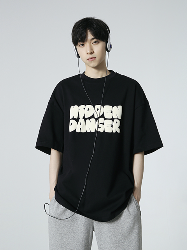 MD発泡プリントTシャツ SBA02047