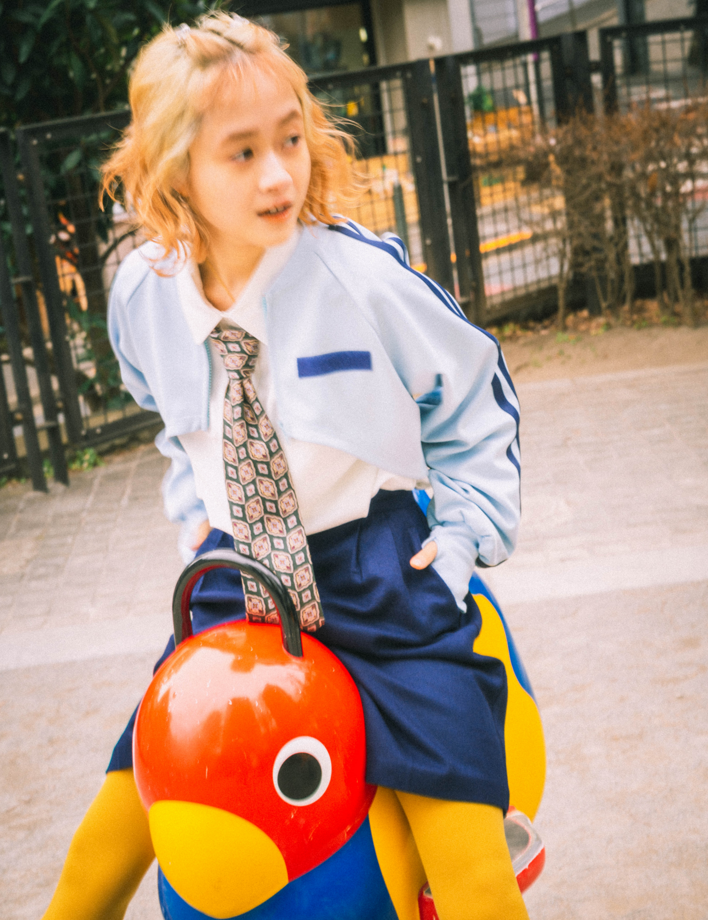 cropped track jacket produce by nagisa