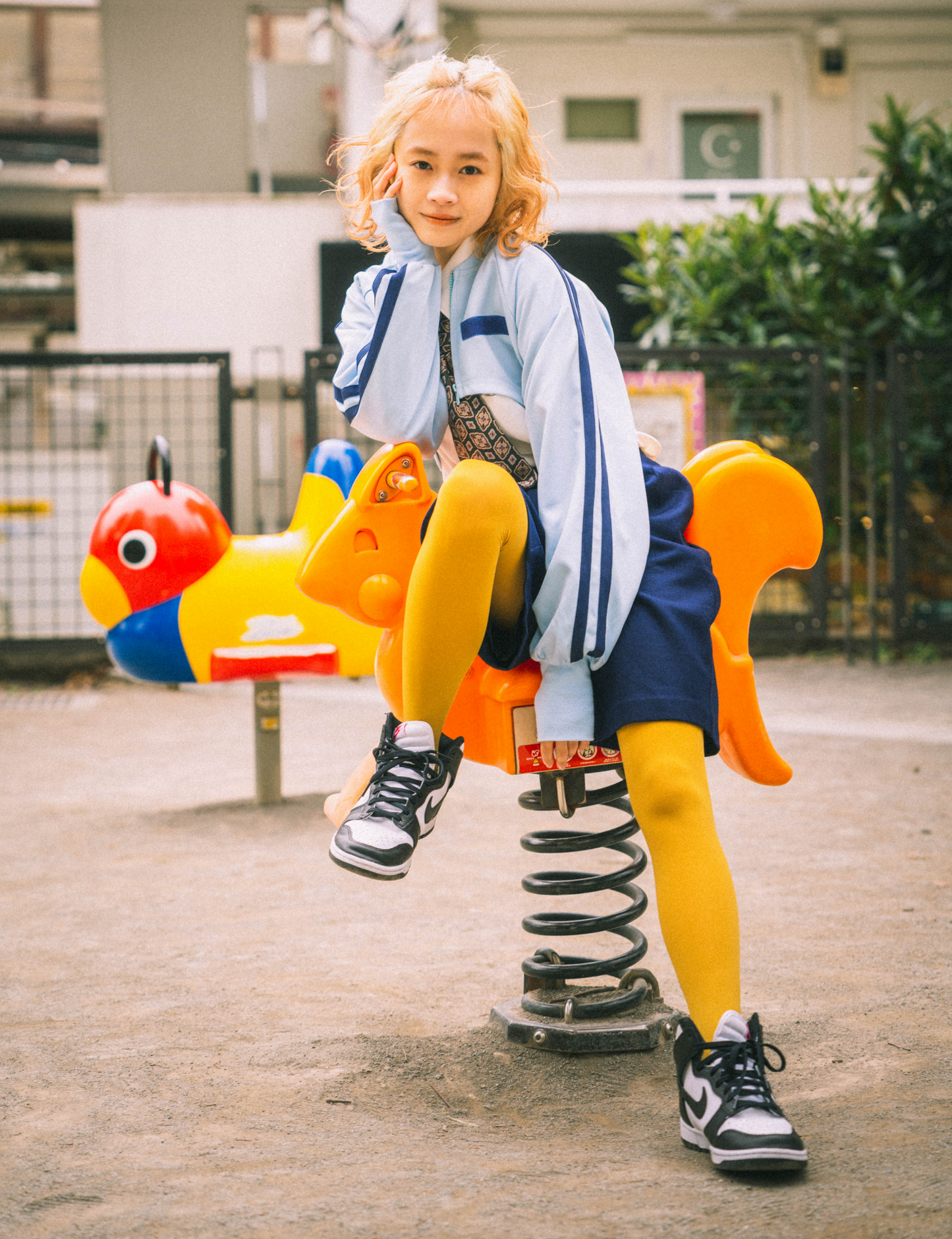 cropped track jacket produce by nagisa