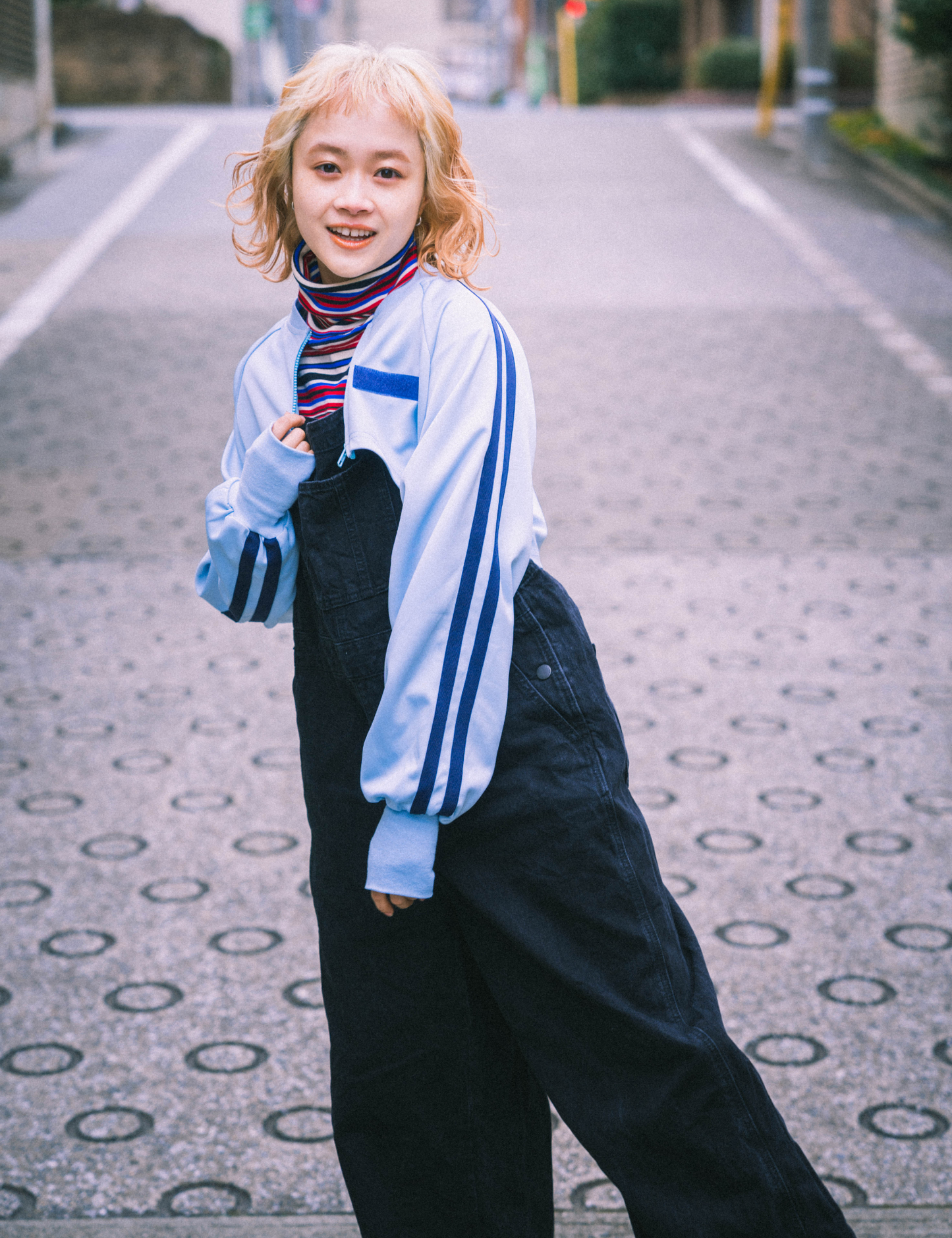 cropped track jacket produce by nagisa
