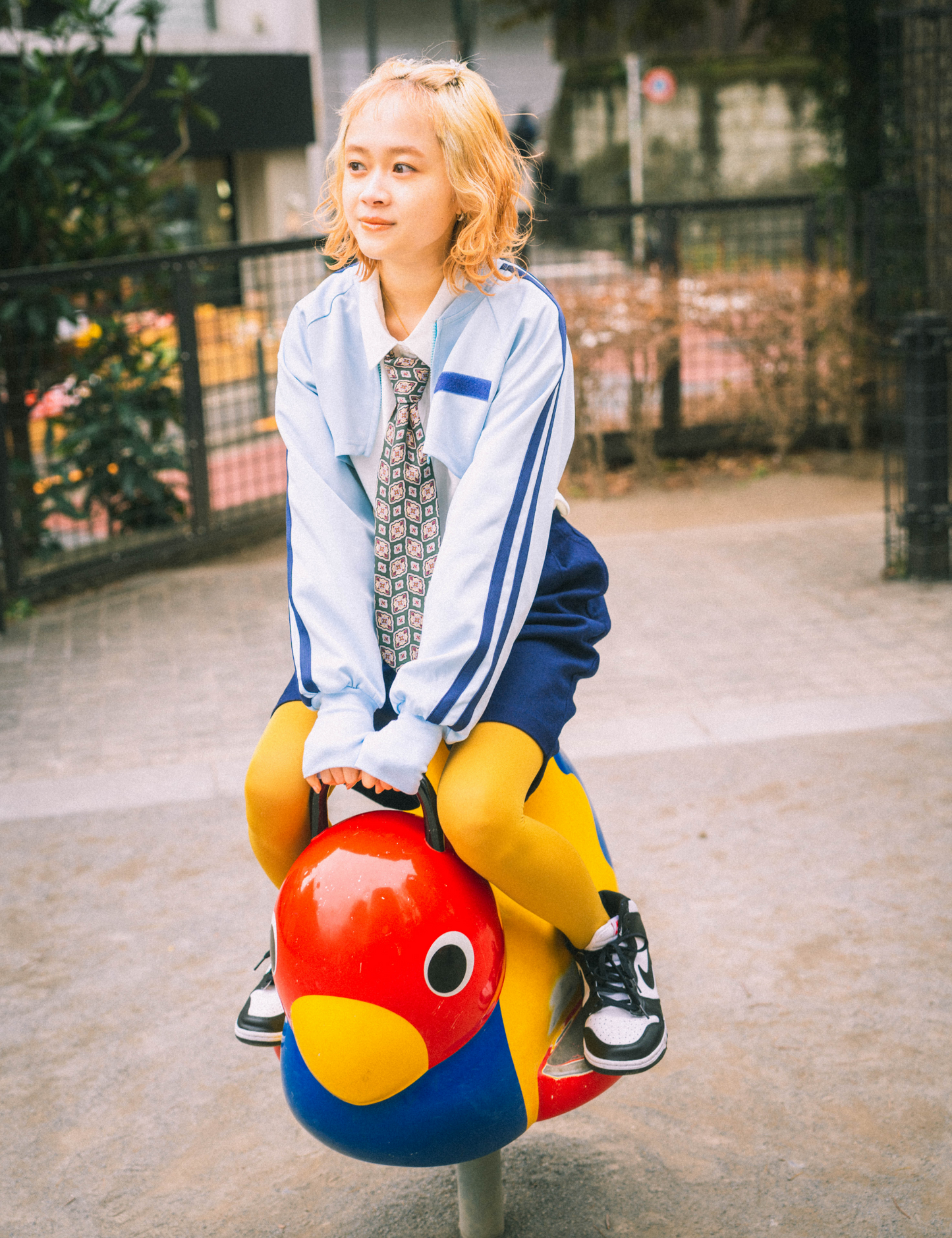 cropped track jacket produce by nagisa