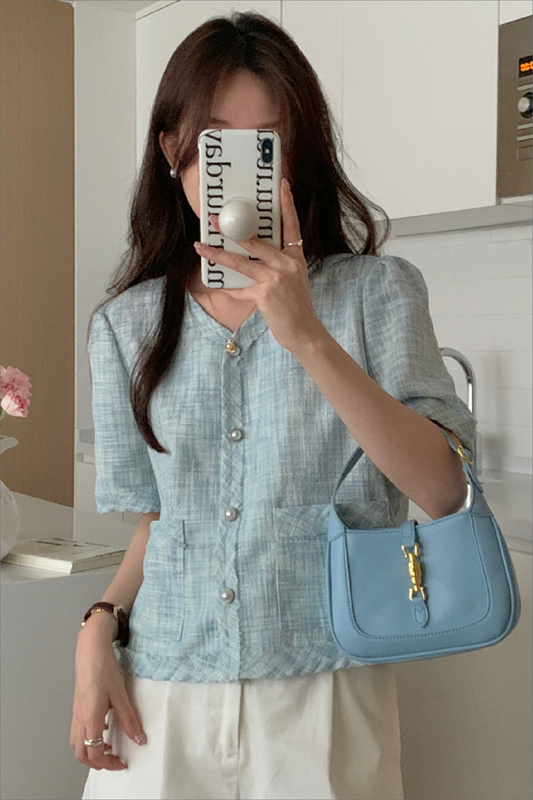 パールツイードサマージャケット CPA42169