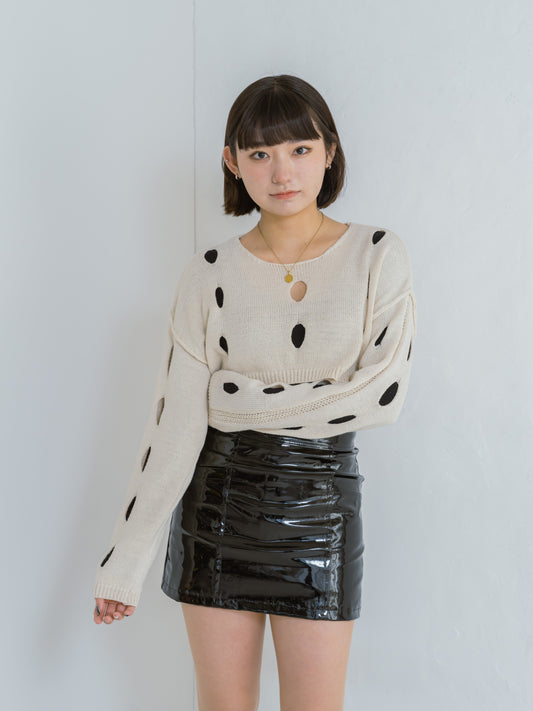 レザーミニスカート DPA02268