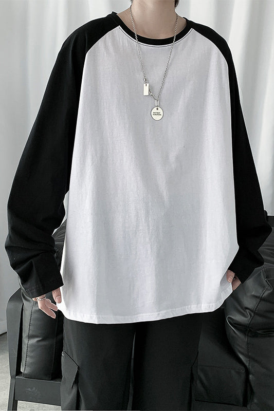 ステッチデザインロングTシャツ SPA09111