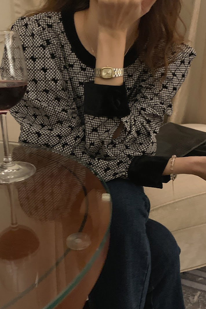 クラシカルパフスリーブトップス CPA42055