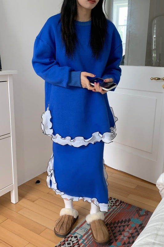 裾フリルセットアップ CAA00294