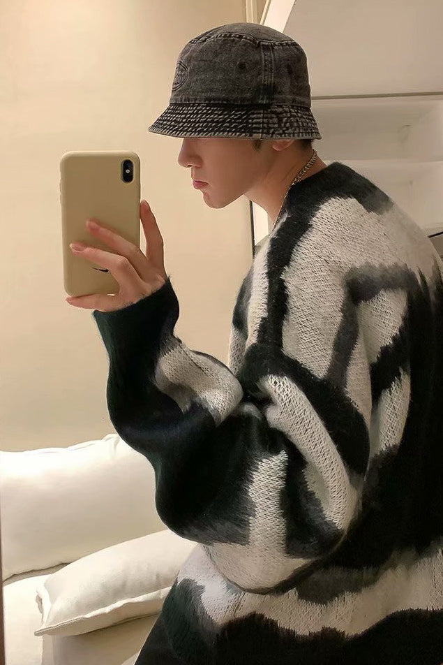 カラフルペイントセーター SPA09046