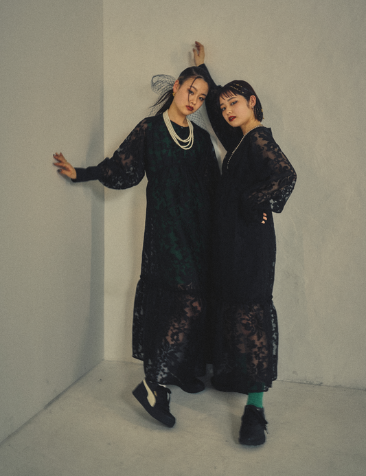 レースワンピ&キャミワンピセット