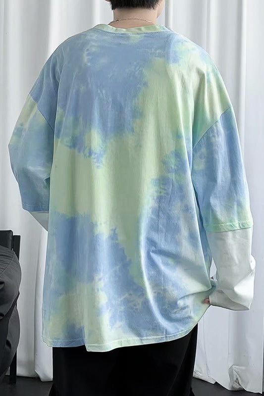カジュアルダイTシャツ SPA09033