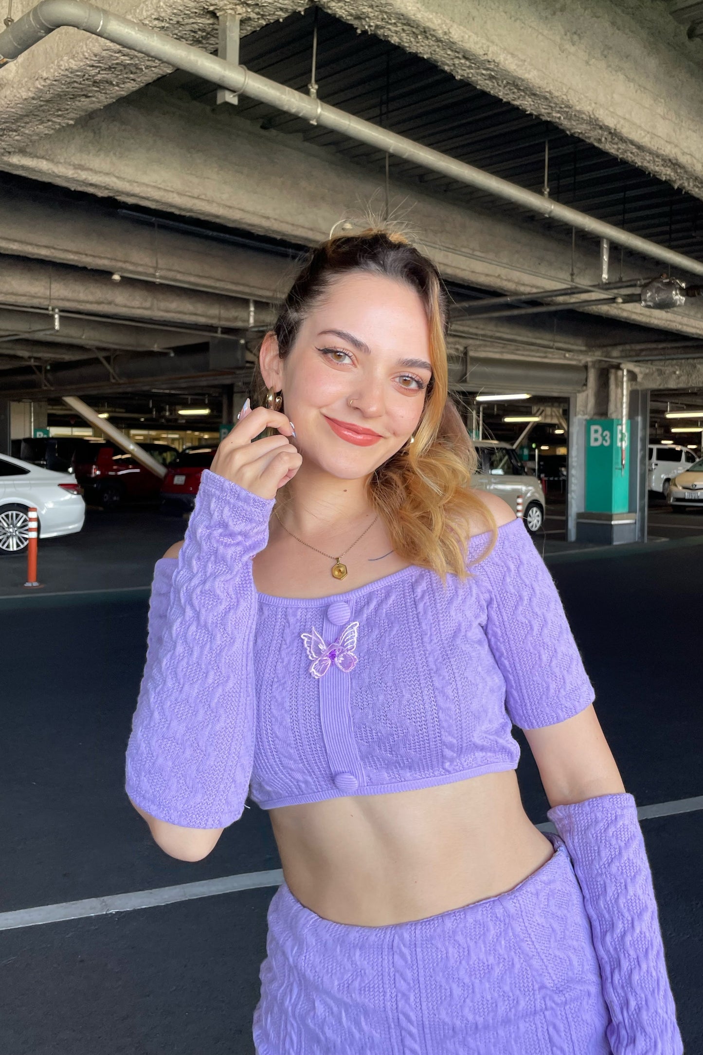 アームスリーブニットセットアップ DPA36030