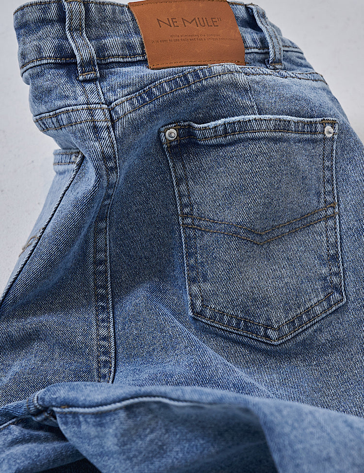 NE MULE" stretch denim 〜お悩み解消デニム〜