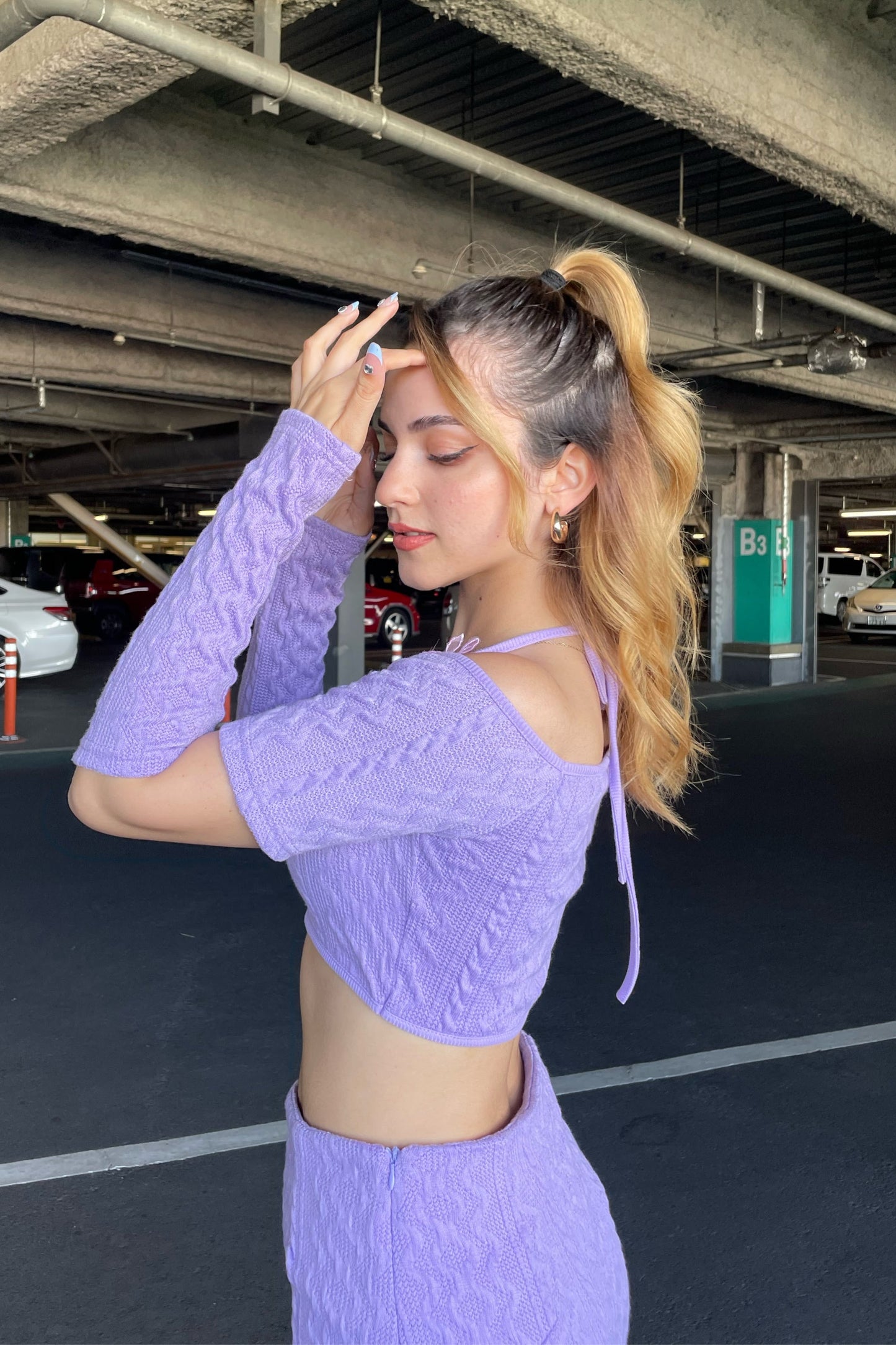 アームスリーブニットセットアップ DPA36030