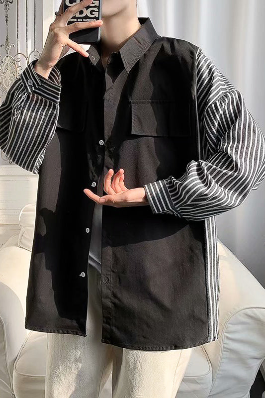 ステッチカラーワークドシャツ SPA09106