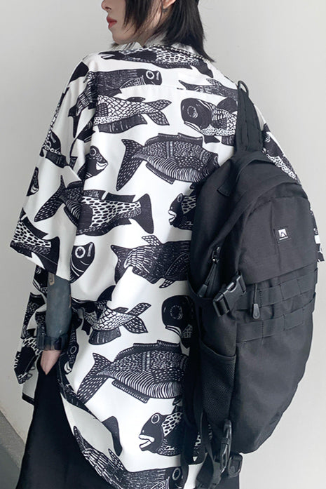 フィッシュプリントシャツ SPA09220