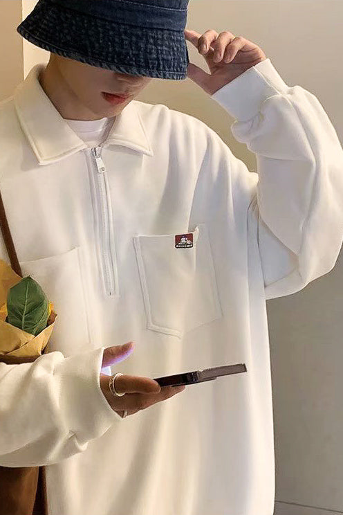 ビックポケットポロスタイルシャツ SPA09213