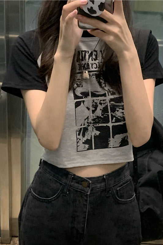ウエスタンフォトプリントTシャツ DPA01020