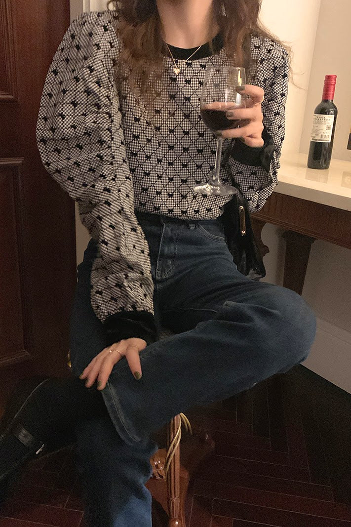 クラシカルパフスリーブトップス CPA42055