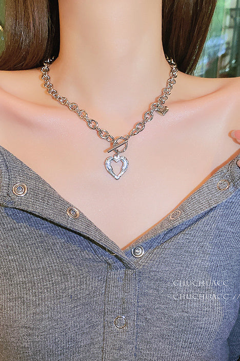 ハートチェーンネックレス DPB71042