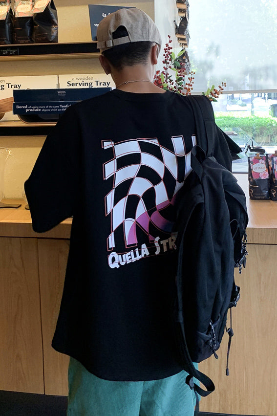 ワイルドタイルプリントTシャツ SPA09288