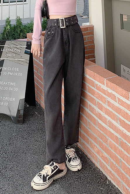 ハイウエストバストベルトパンツ DPB71099