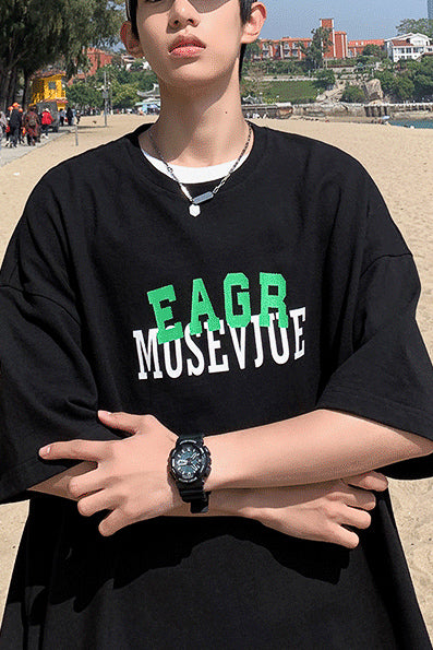 レイヤードロゴプリントTシャツ SPA09276