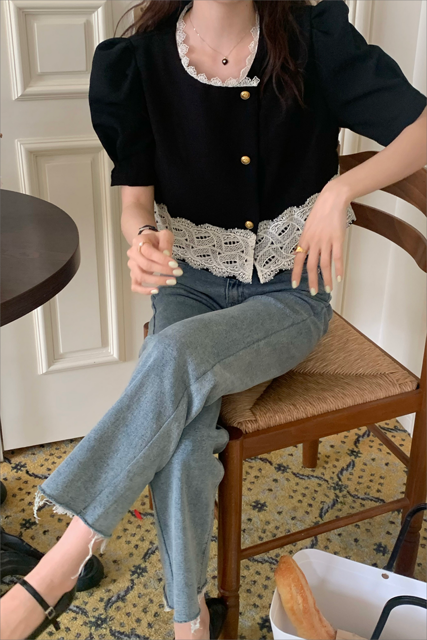 レースデザインジャケット CPA42247