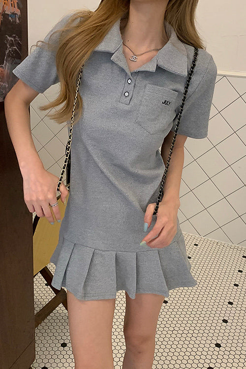 フリルポロワンピース DPB71193