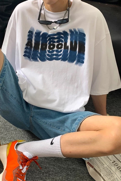 エフェクトロゴTシャツ SPA09027